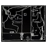 ル・コルビュジエ　Le Corbusier　版画《小さな告白 No.1 「一角 獣が通り過ぎ…」》